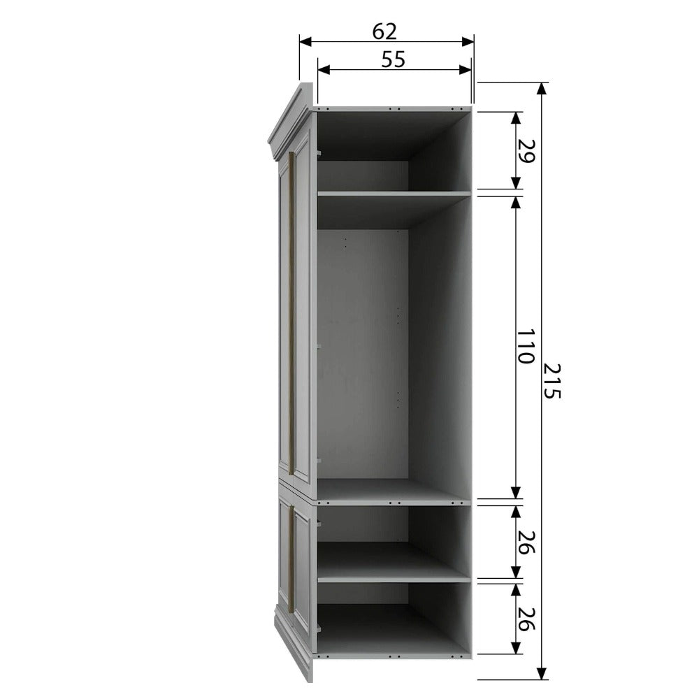 Dulap lemn pin Cabinet A-62cm
