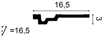 Cornișă C353 – 2ml