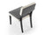 Scaun de sufragerie Alfama – Boucle Sand & Graphic Grey