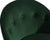 Scaun de bar Arden – catifea verde smarald Gainsborough