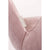 Scaun din catifea roz Brit Armchair Pink