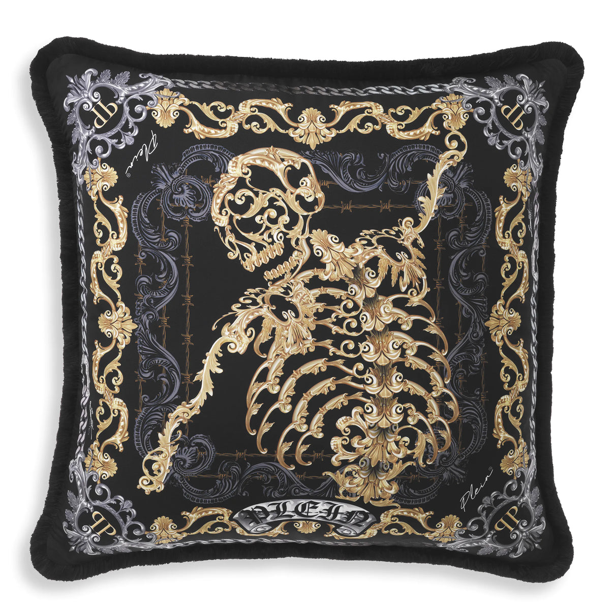 Pernă Silk Skeleton 70 x 70 cm