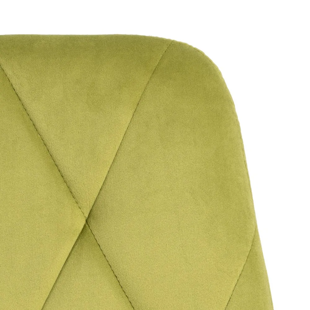 Set 2 scaune dining textil verde deschis Gina