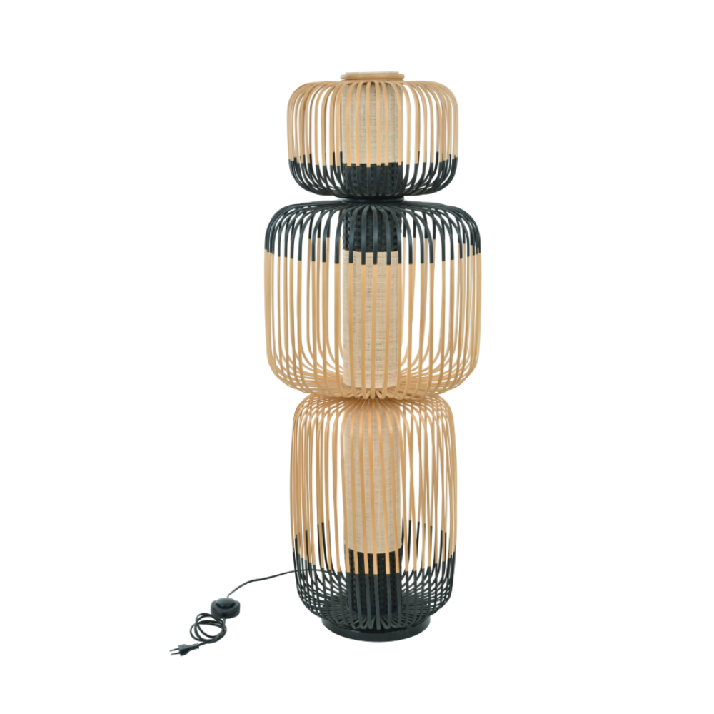 Lampa podea bambus Bamboo Totem 3