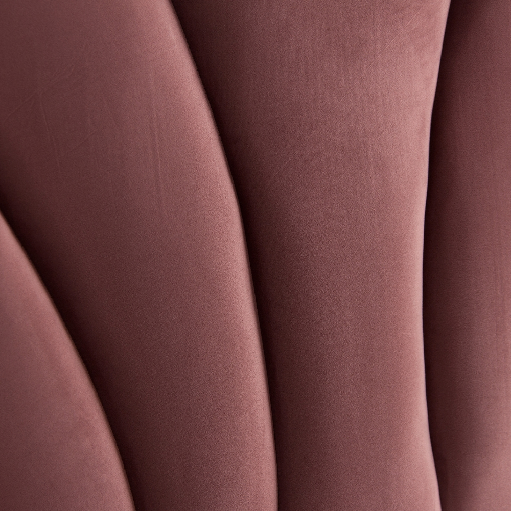 Tablie pat catifea roz Ossera 160x130cm