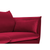Canapea 3 locuri catifea rosie Agate