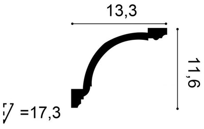 Cornișă C216 – 2ml