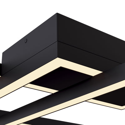 Corp de iluminat negru LED integrat Line
