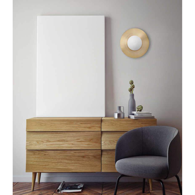 Lampa de perete alama o sfera sticla Hat 15
